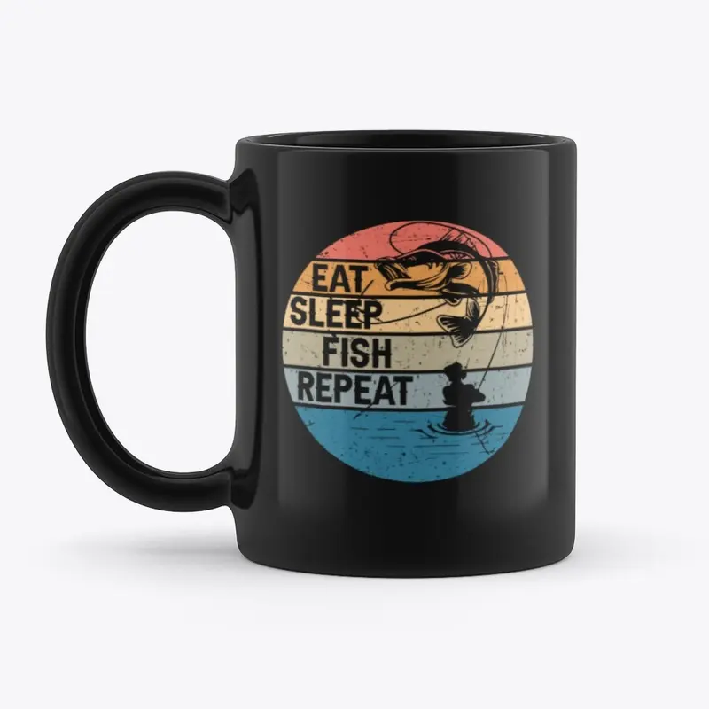 EAT SLEEP FISH REPEAT